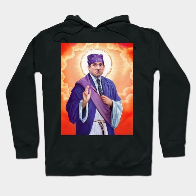 Saint Michael Scott (Prison Mike) Hoodie by Gedogfx